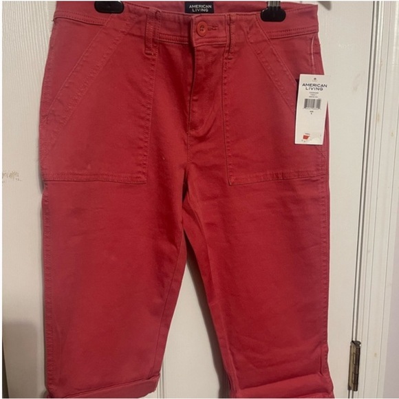 American Living Pants - American Living Vibrant Red Trousers